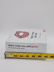 New Sealed That’s What She Said Twisted Card Game 4+ People Group Party Adult