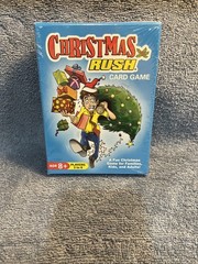 Christmas Rush Card Game 3 to 8 Players Ages 8 New Sealed Box Christmas Gift