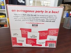 That’s What She Said The Party Game of Twisted Innuendos New Sealed