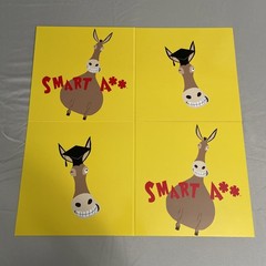 University Games Smart Ass Trivia Party Board Game, Played Once