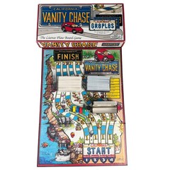Patomike California Vanity Chase Board Game Unisex Vintage 1988