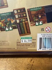 Renegade Game Studios Ex Libris Board Game NEW and SEALED