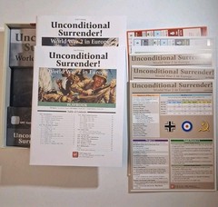 Unconditional Surrender! World War 2 in Europe GMT Games Unpunched (2017 ed.)