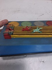 Antique GEE WIZ No. 40 Wolverine Supply Toy Metal Horse Racing Game TD37D