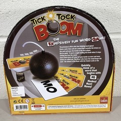 Tick Tock Boom Card Game (box stain) – The Explosively Fun Word Game, Goliath