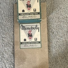 1940S Or 50 Monopoly Game It Appears To Be Complete Lots Of Fun For Everyone