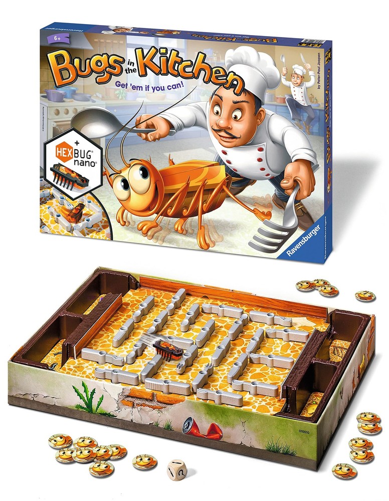 Ravensburger Bugs in the Kitchen Board Game for Kids Age 6 Years and Up – 2 to 4