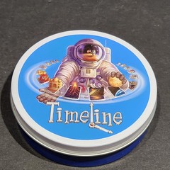 Timeline Card Game Events Zygomatic Asmodee Frederic Henry Round Tin NEW in box