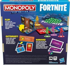 Hasbro Gaming Monopoly Flip Edition Fortnite Board Game
