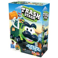 Goliath Trash Stash Game Ages 4+ 2–4 Players Family Kids Action Game