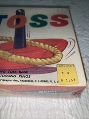 Vintage 1969 Hasbro 2 in 1 Rocking Ring-Toss Game Rare Still SEALED USA