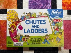 Chutes and Ladders Game: Retro Series Inspired by 1978 Edition Hasbro New