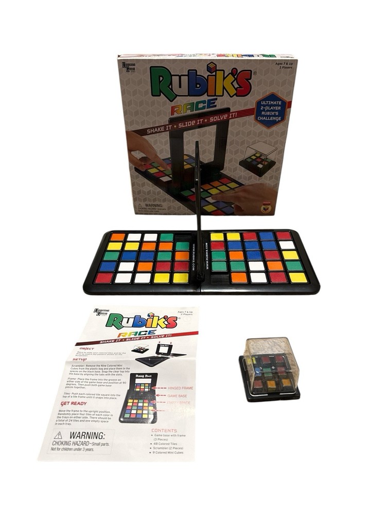 Rubik’s Race Game COMPLETE University Games 2016 Square Up Strategy