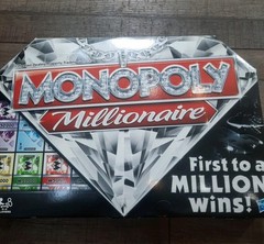 Monopoly Millionaire Edition Board Game – First to a Million Wins, Luxury Theme