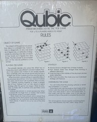 VTG VINTAGE 1972 QUBIC Parker Brothers 3-D Tic Tac Toe Game NEW SEALED USA #401