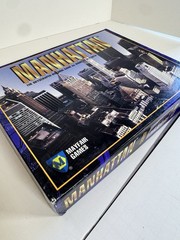 Complete- VTG Manhattan Mayfair Games Board Game 1996 Skyscraper Building