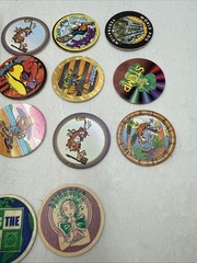 Vtg 1994 World POG Federation Micro Tournament Game Pack Case Board Lot 28