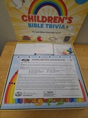 Children’s Bible Trivia Board Game Ideal 2018, Over 1000 Questions EUC