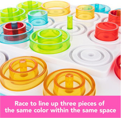 Spin Master Games Otrio Modern Stacking Strategy Tic-Tac-Toe Family Game |