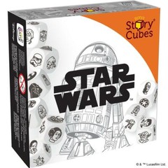 Star Wars BOX Rory’s Story Cubes Dice Game Asmodee SWSC1 Storytelling R2-D2 Yoda
