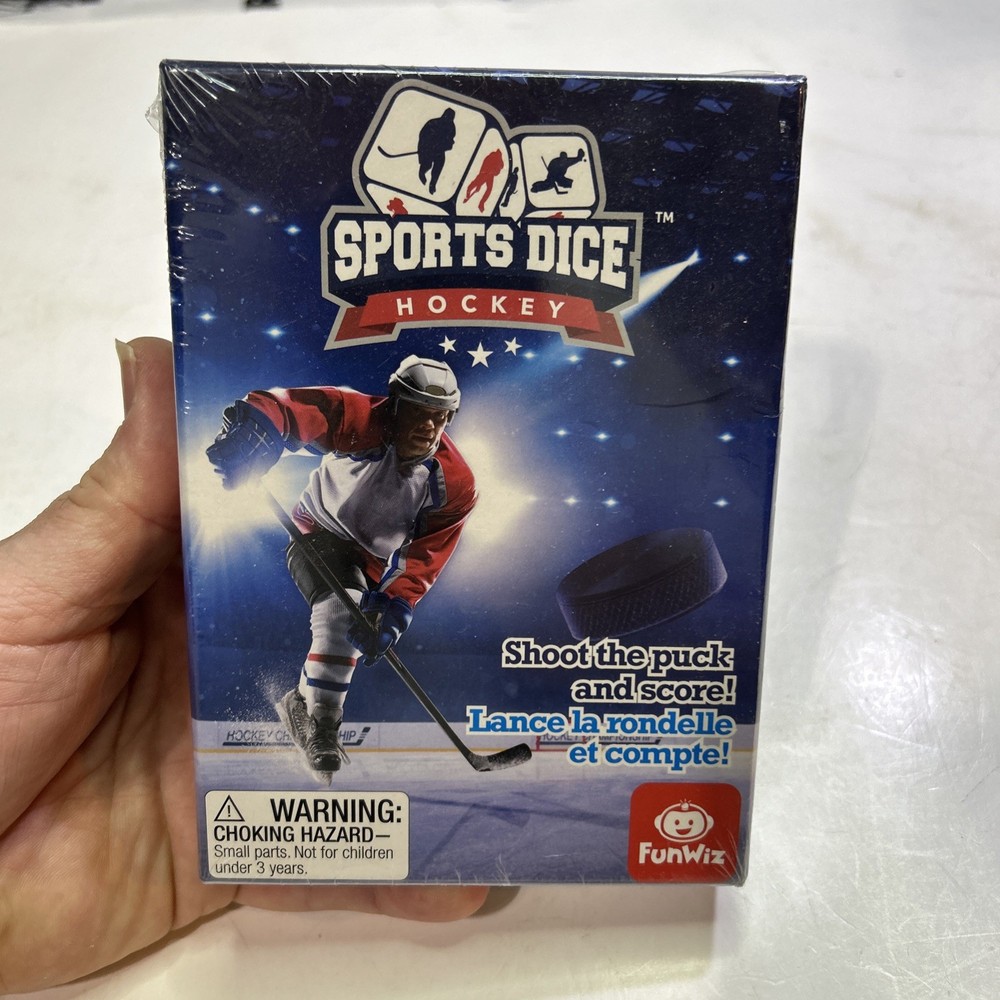 FunWiz Sports Dice Hockey 7+ FoxMind Shoot the Puck and Score New In Wrapping