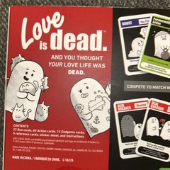 Love is Dead Party Card Game for Adults and Teens Light Strategy Dating NIB