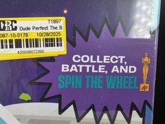 Dude Perfect Board Game Collect Battle Spin Wheel 2-5 Players Ages 4+ New Sealed
