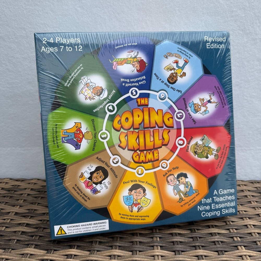 Coping Skills Game Revised Edition Childswork Childsplay NEW Sealed Ages 7-12