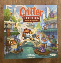 Critter Kitchen Deluxe Kickstarter Ed Board Game Cardboard Alchemy – Complete