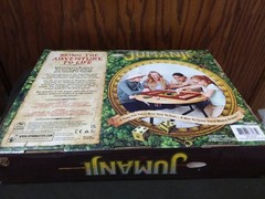 Jumanji the Game Real Wooden Box Edition of the Classic Adventure Board Game