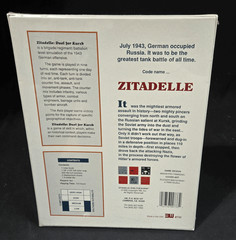 Vintage 1992 Zitadelle Duel For Kursk WWII Strategy War Board Game 3W Games