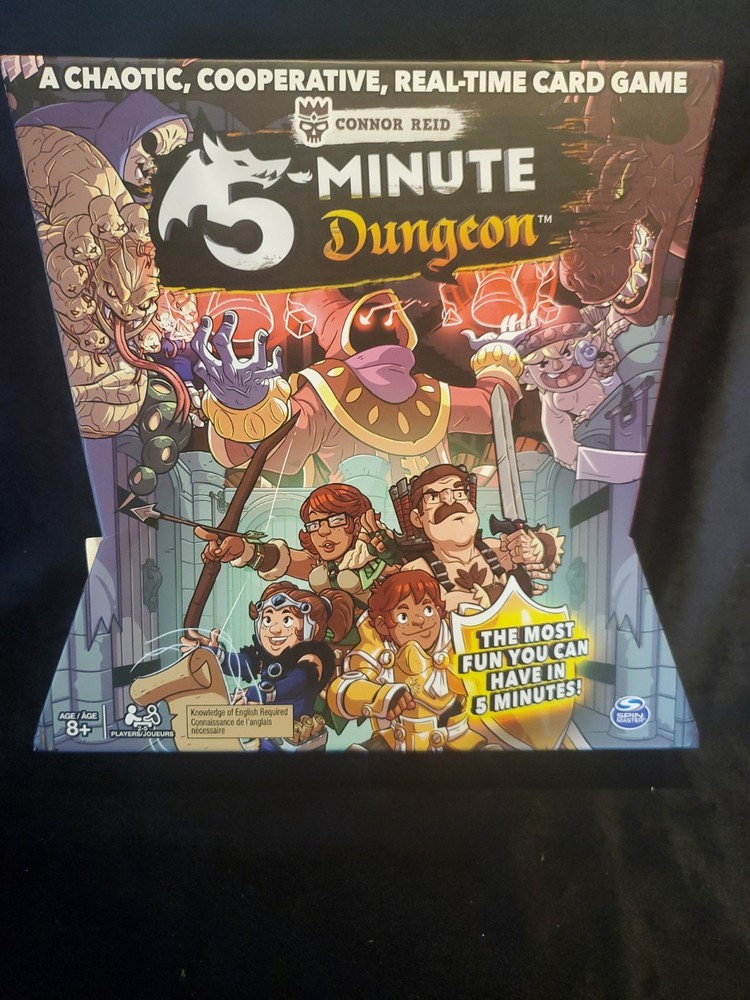 5 Minute Dungeon Board Game Spin Master 2016 – Complete