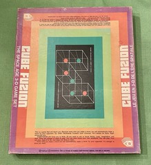 Vintage 1968 CUBE FUSION The Space Age 3D Tic Tac Toe Creative Thinking Game