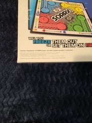 Sorry Board Game – 2013 W/Fire & Ice Power Ups – Hasbro – USA – A5065