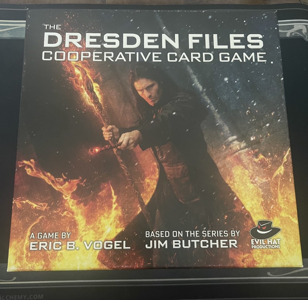 The Dresden Files Cooperative Card Game + Expansions 1, 2, 3, 4, 5, Mouse & RA