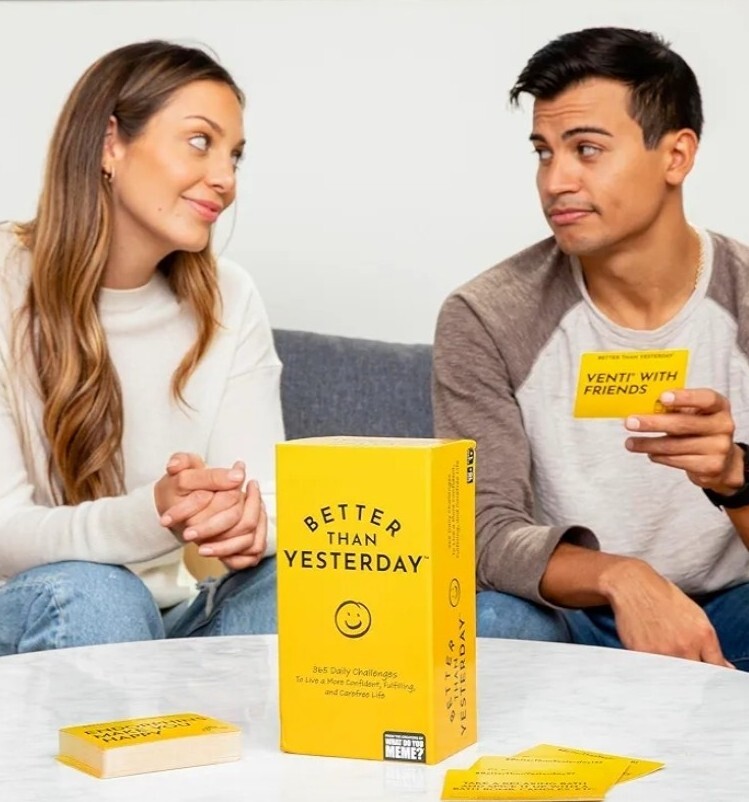 Better Than Yesterday Card Game 365 Daily Challenges SEALED By: WHAT DO YOU MEME