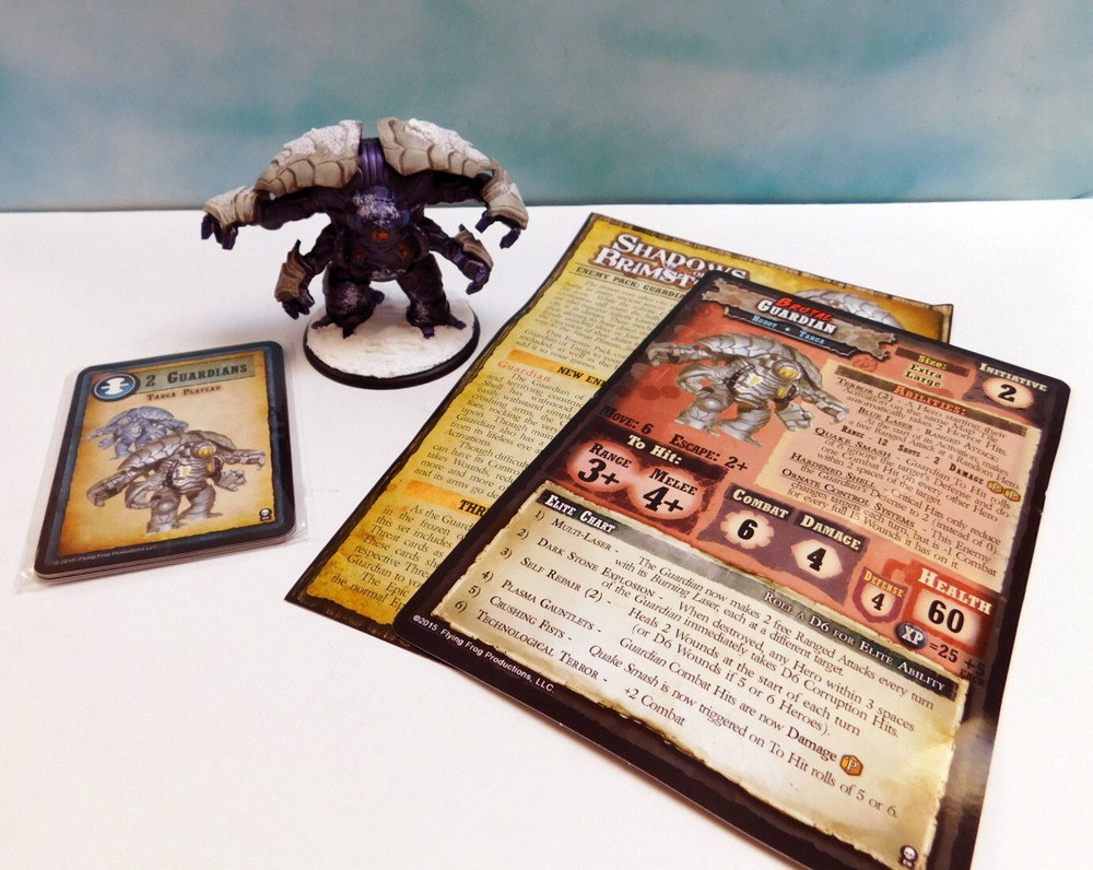 1X Well Painted FFP Shadows Of Brimstone Guardian of Targa XL Sized enemy pack