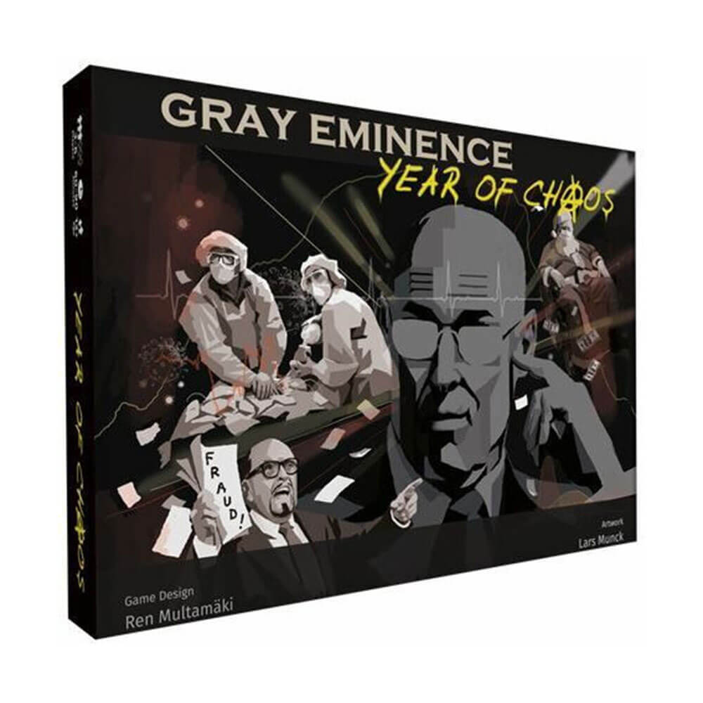 Gray Eminence Year of Chaos Board Game for 3 to 6 Players Ages 14 Years and Up
