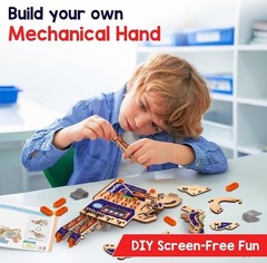 Smartivity DIY Robotic Mechanical Hand STEM Toy for Kids 8-14 Years