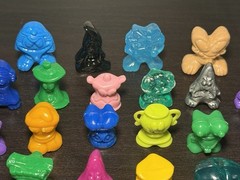 Vintage Gogos Crazy Bones Lot – 34x figures various series – New Gen, Gogos, etc