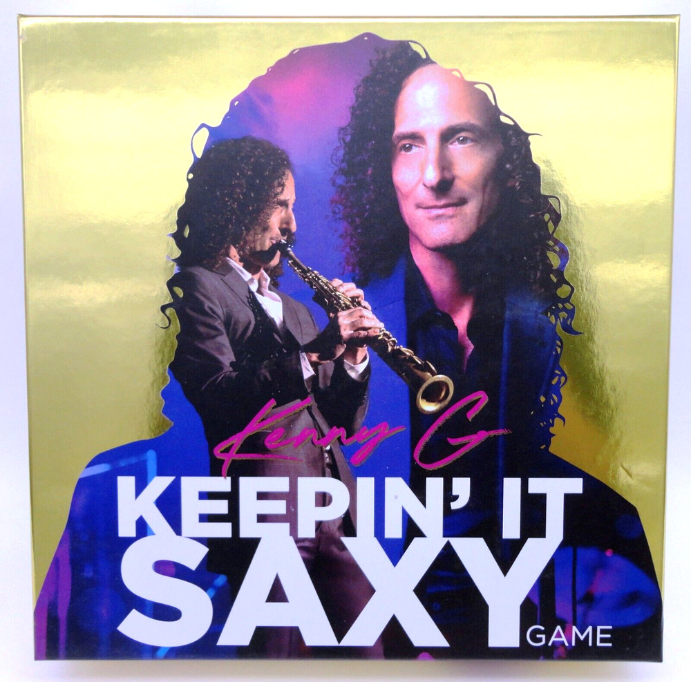 Kenny G. KEEPIN’ IT SAXY Board Game 2-5 Players Ages 12 Years + by Prospero Hall