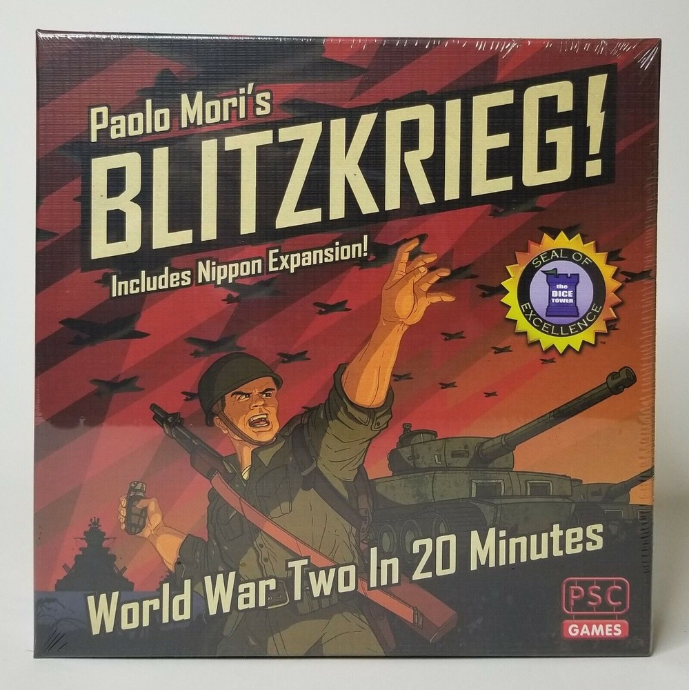 Paolo Mori’s Blitzkrieg! World War 2 in 20 Minutes incl Nippon Express Expansion