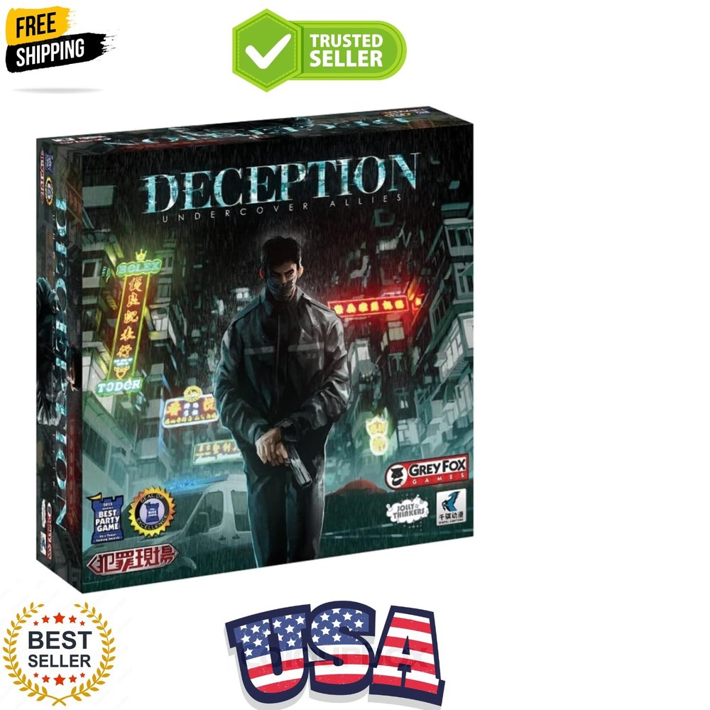 Deception: Murder in Hong Kong EXPANSION – Undercover Allies | Social Deducti…