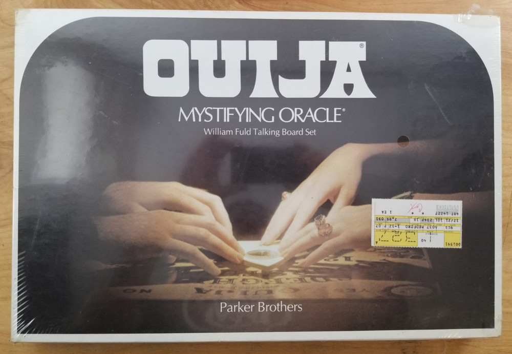 1972 Ouija Board Game Parker Brothers Bros William Fuld Mystifying Oracle SEALED