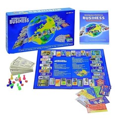 International Business Game Indoor/Outdoor Folding Board Game Unisex Play Gifts