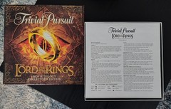 Lord of The Rings Trivial Pursuit Movie Trilogy Collectors Edition Board Game