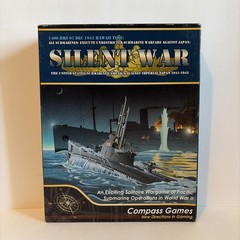 Compass Games Silent War 2.0 Includes IJN 2.0 Used Complete