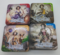 4 Timeline Card Game Metal Tin Historical Events Diversity Inventions Science