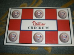 Major League Baseball Philadelphia PHILLIES VS NEW YORK METS Checkers COMPLETE