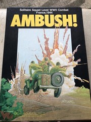Ambush! + Ambush! Move Out – 1983/1984 Victory Games COMPLETE